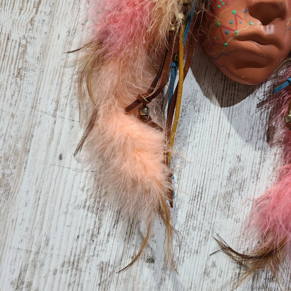 Vintage Native Hanging Wall Mask