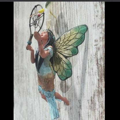 Ashton Drake Spirit of the Butterfly Angel Ornaments 3 Piece, NEW!