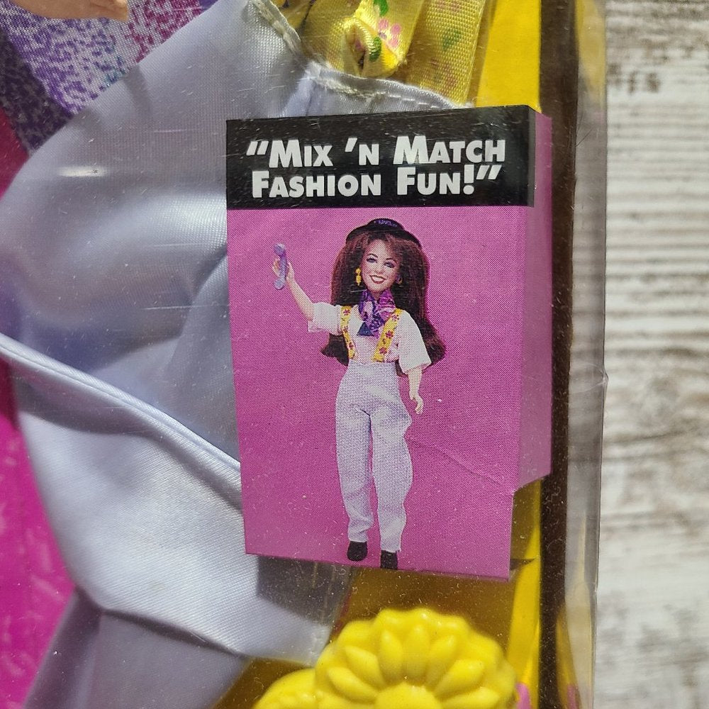 Tyco 1993 Blossom Russo Mix And Match Fashion Fun Doll