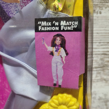 Tyco 1993 Blossom Russo Mix And Match Fashion Fun Doll