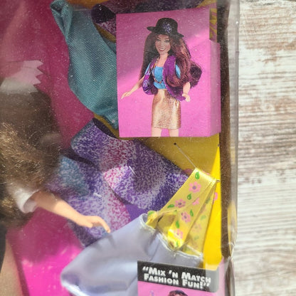 Tyco 1993 Blossom Russo Mix And Match Fashion Fun Doll