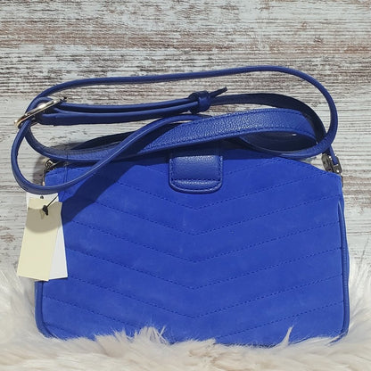 Talbots Quilted Suede Crossbody Bag