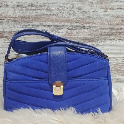 Talbots Quilted Suede Crossbody Bag