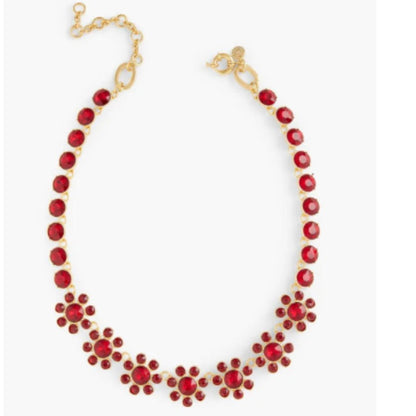 Poinsettia Necklace