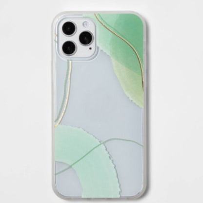 heyday Apple iPhone 12 Pro Max & 13 Pro Max Phone Case, Watercolor Cool