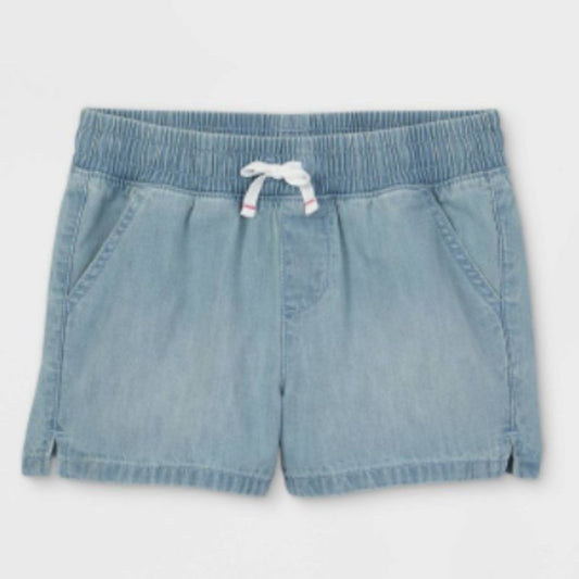 Girls' Pull-On Jean Shorts - Cat & Jack, XXL(18)