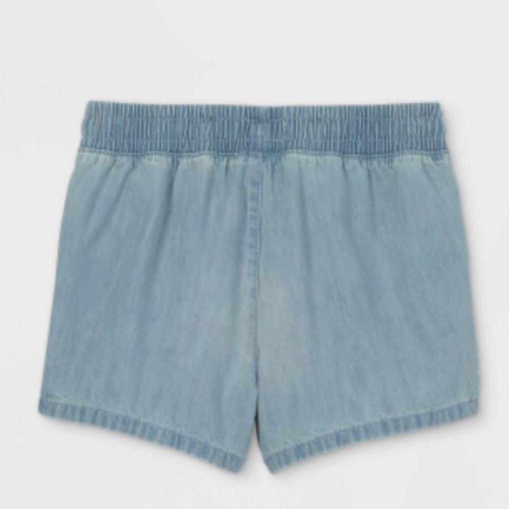 Girls' Pull-On Jean Shorts - Cat & Jack, XXL(18)