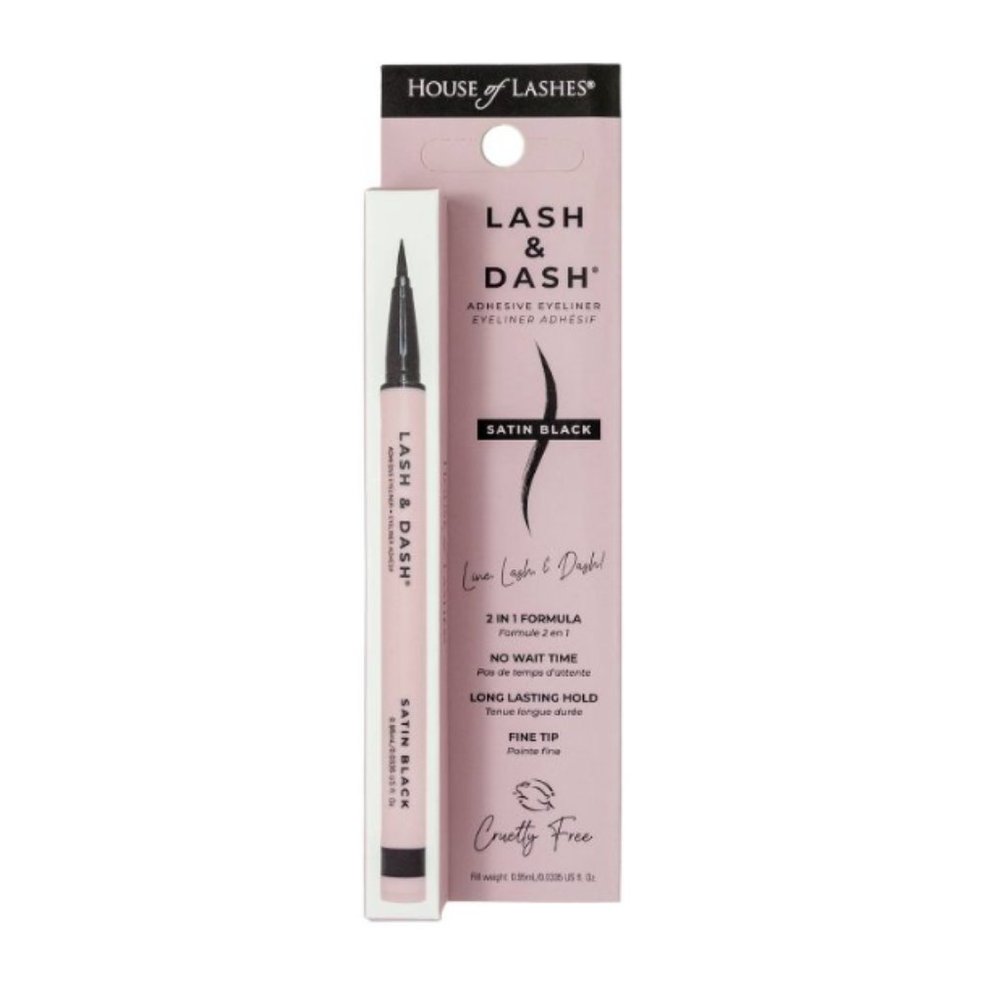 House of Lashes Lash & Dash Adhesive Eyeliner - 0.13 fl oz