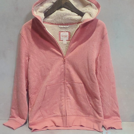 Cat and Jack Pink Sweater, L (12/14)
