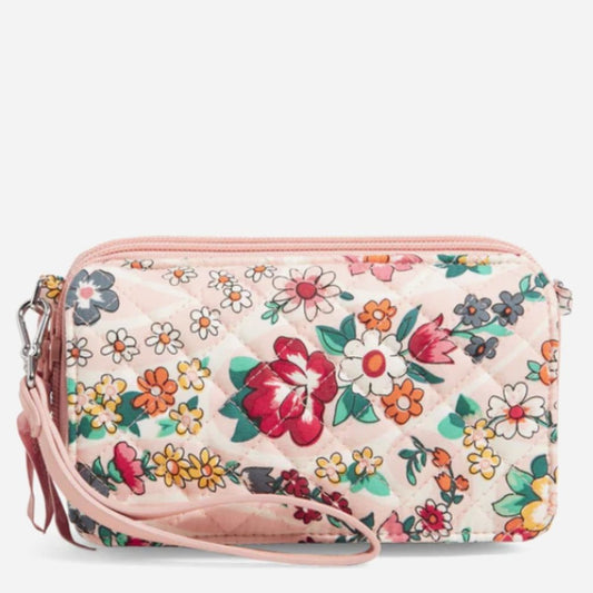 RFID All in One Crossbody Bag in Recycled Cotton