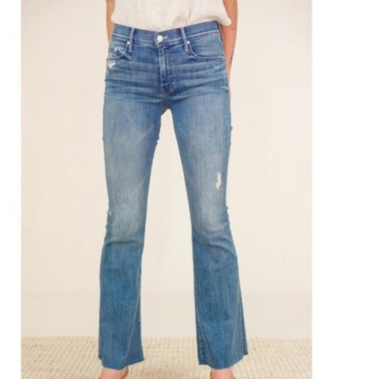 MOTHER The Weekender Fray Jeans—Graffiti Girl, 25