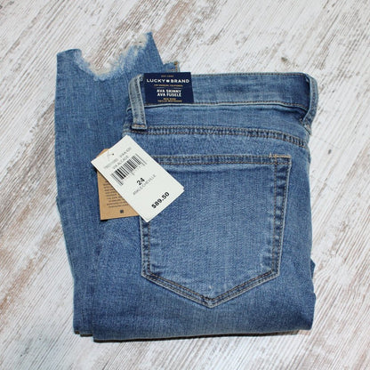 Lucky Brand Mid Rise Ava Skinny Jean in Via Alcade, 24 NWT!