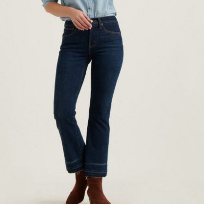 Lucky Brand Woman's Mid Rise Ava Crop Mini Boot Jean, 26x26 NWT!!!