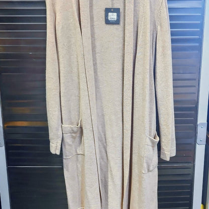 Rh Cashmere Long Robe, Oatmeal, Small- NWT!!