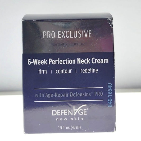 Defenage 6- Week Perfection Neck Cream, 1.5fl. oz- PRO EXCLUSIVE, NIB