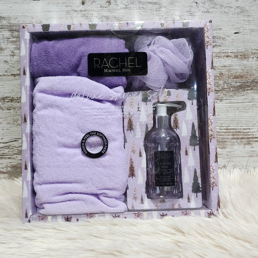Rachel Roy Deluxe Shower Set, NIB!
