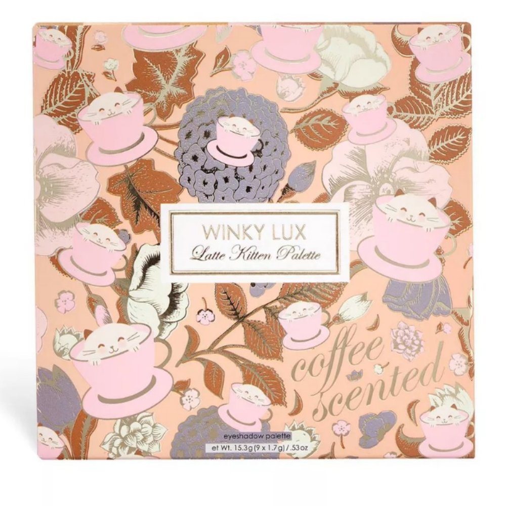 Winky Lux Kitten Eyeshadow Palette - 0.53oz, Latte